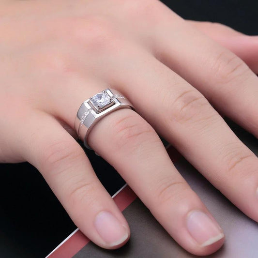 Men's Sterling Silver Ring by GJG Denim