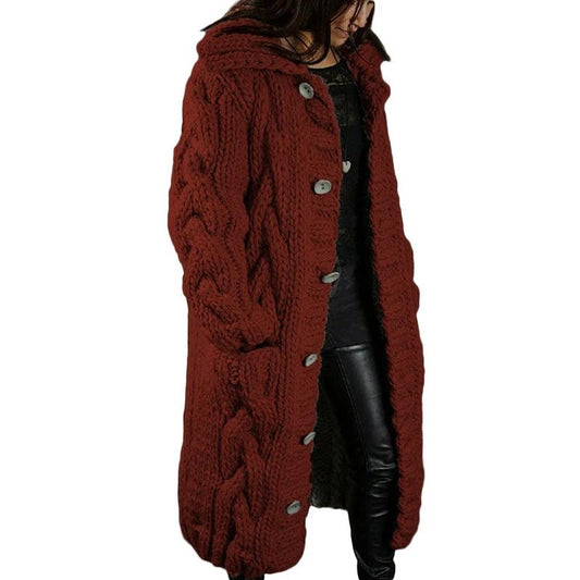 Women's Cardigan Plus Size Sweater Coat by GJG Denim