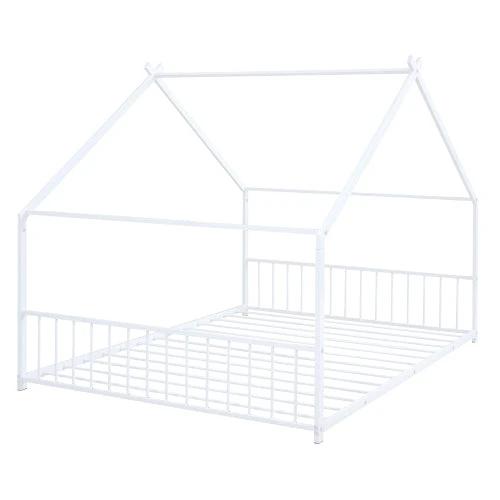 Full Size Metal Household Bed by GJG Denim