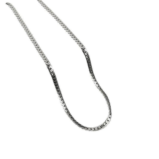 Men's Titanium Steel Encryption Embossed Chain by GJG Denim