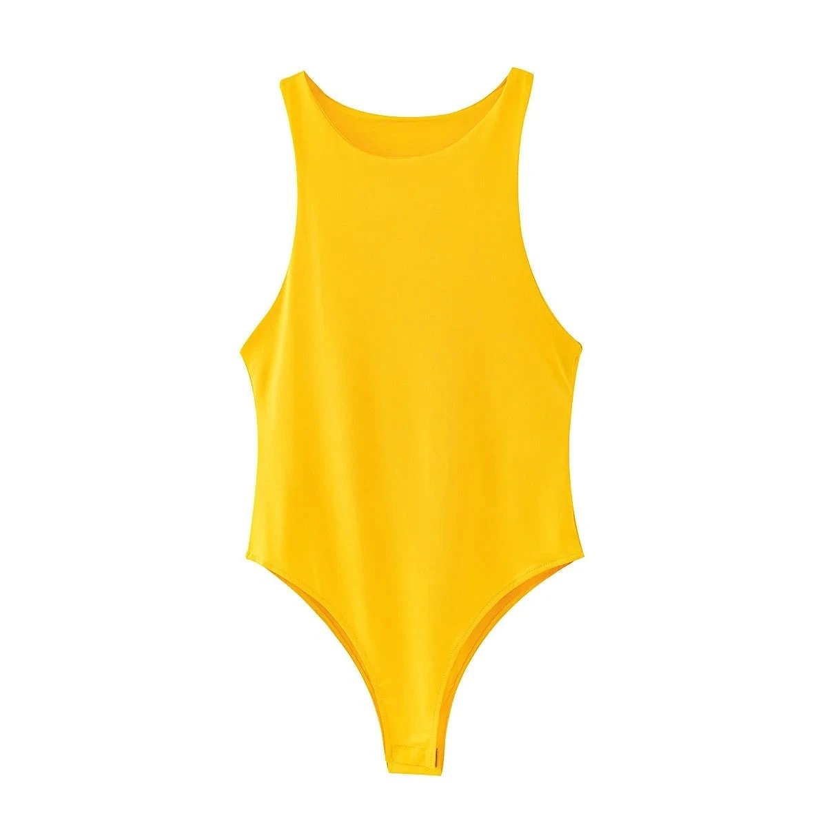 Solid color bodysuit by GJG Denim