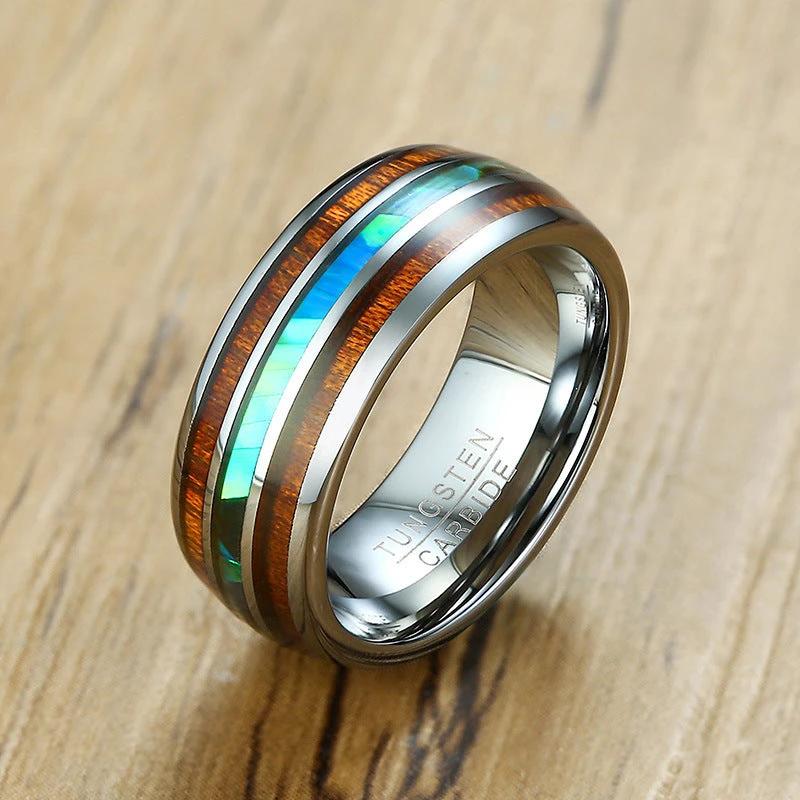 Tungsten Steel Ring For Men by GJG Denim