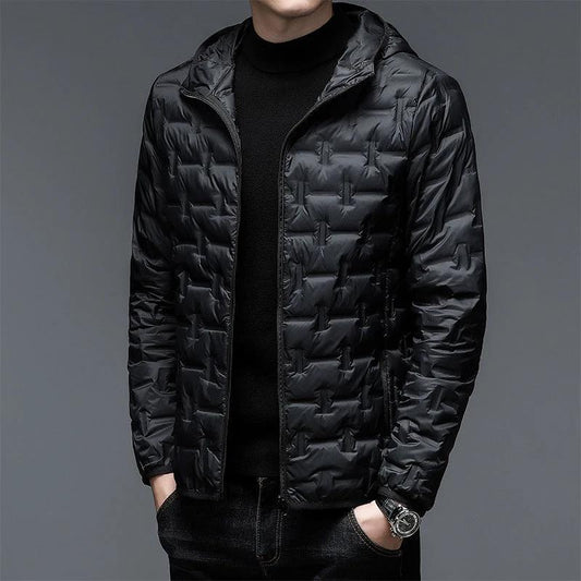 Men's Casual Down Jacket by GJG Denim