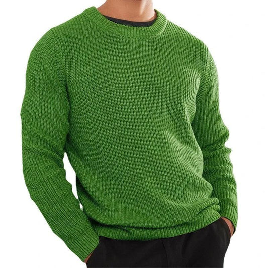 New Men's Casual Knitted Sweater Long Sleeve by GJG Denim