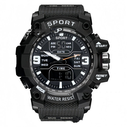 Stylish Technology Sports Luminous Men's Electronic Watch by GJG Denim