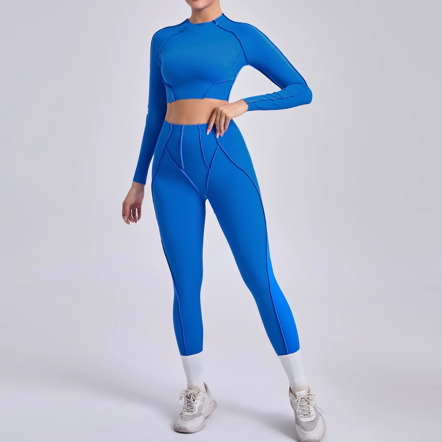 Women's Yoga Clothes Running Exercise Workout Outfit by GJG Denim