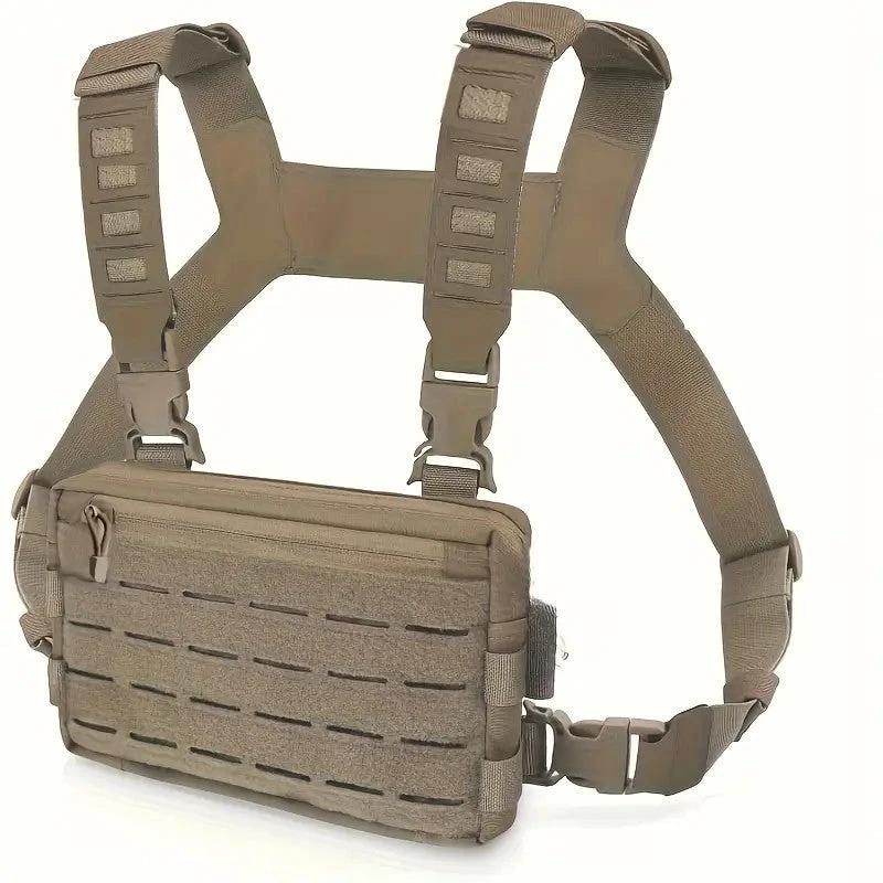 Men's Outdoor Tactics Vest Jacket Bag by GJG Denim
