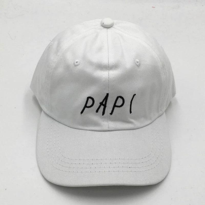 "Papi" Embroidered Baseball Cap by GJG Denim