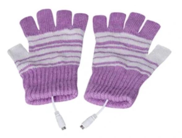 USB Heating Warmth Touch Screen Anti-drop Gloves For Men by GJG Denim