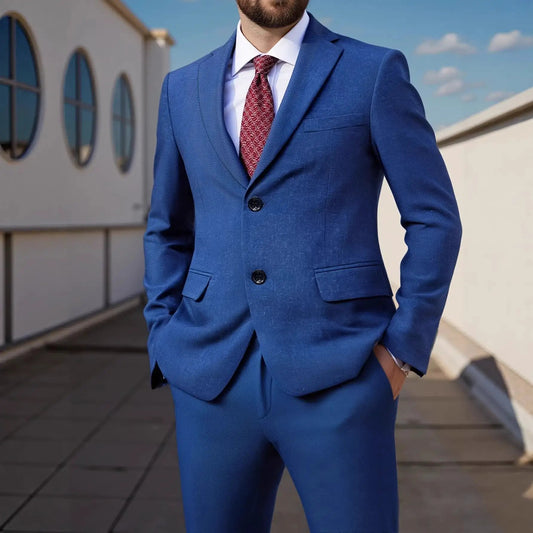 Korean-style Fashionable Casual Mens Blazer by GJG Denim