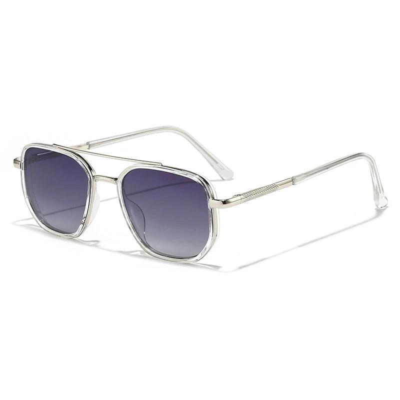 Men's UV-Protective Metal Sunglasses by GJG Denim