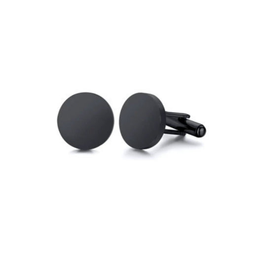Minimalist Stainless Steel Cufflinks by GJG Denim