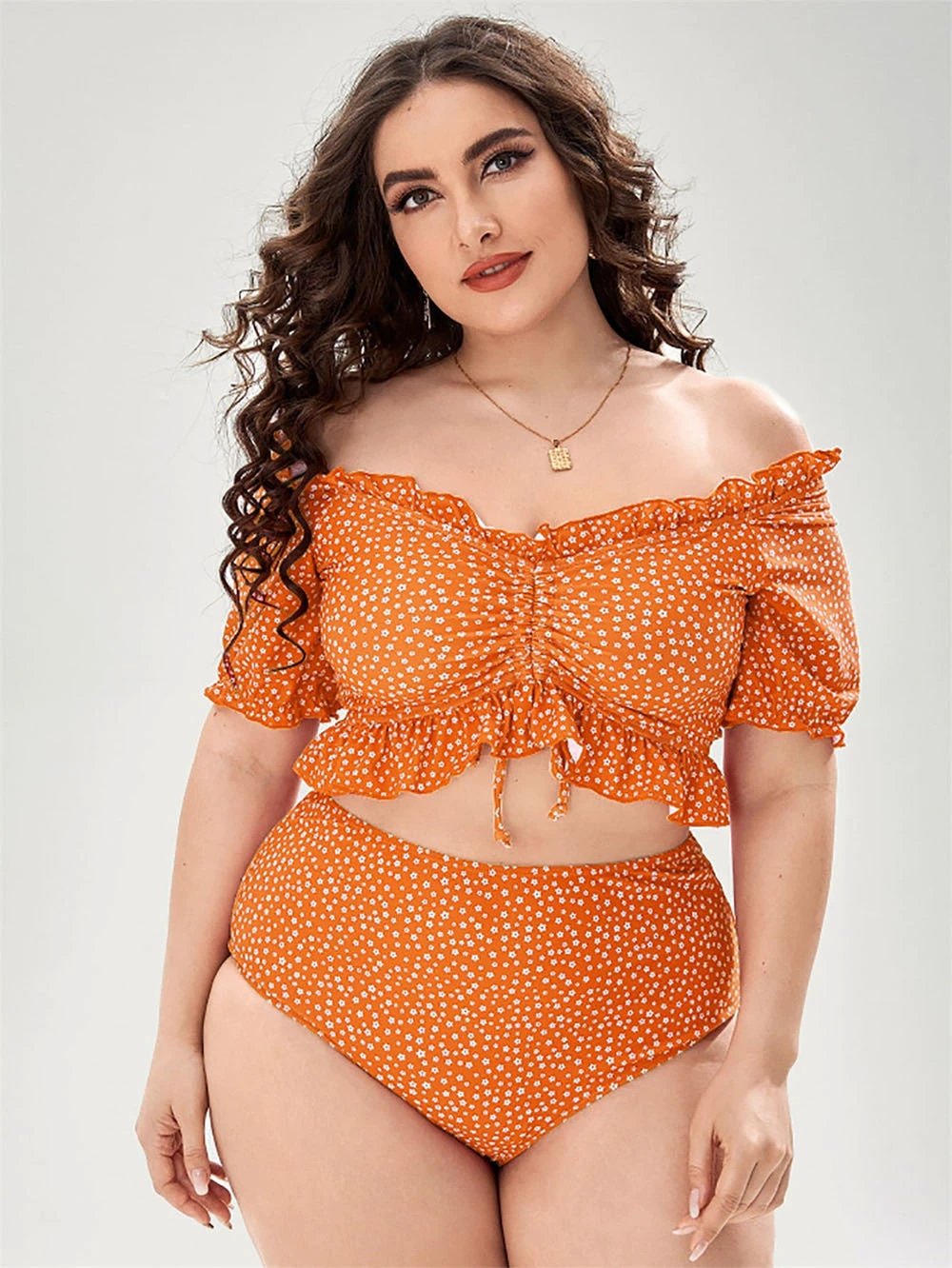 Women's Plus Size Split Bikini by GJG Denim