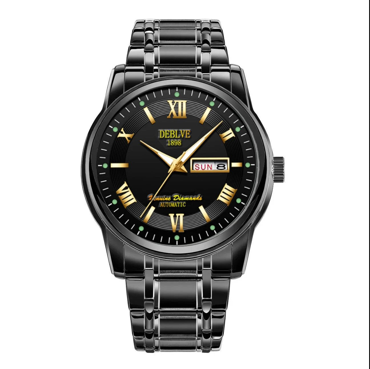 Men's Fashion Casual Simple Quartz Watch by GJG Denim