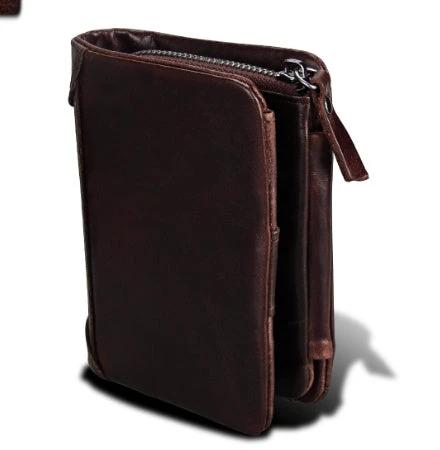 Retro Leather Wallet For Men Multiple Card Slots by GJG Denim