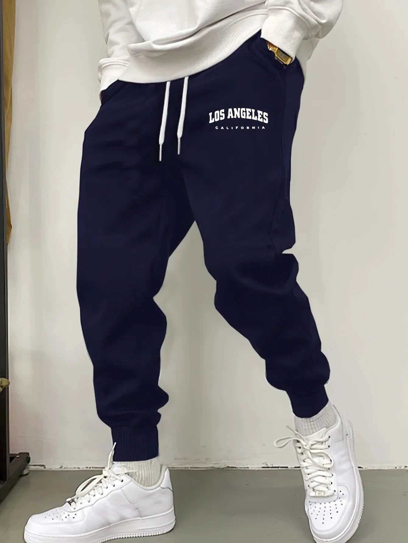 Men's Casual Sport Fleece Sweatpants by GJG Denim