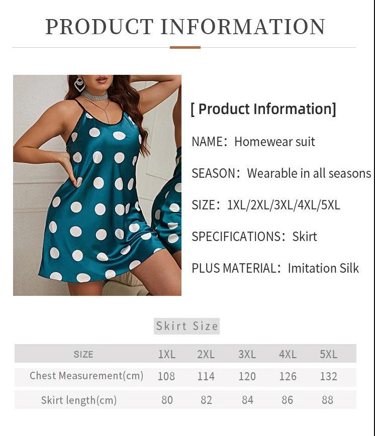 Polka Dot Pajamas Loose Homewear For Women by GJG Denim