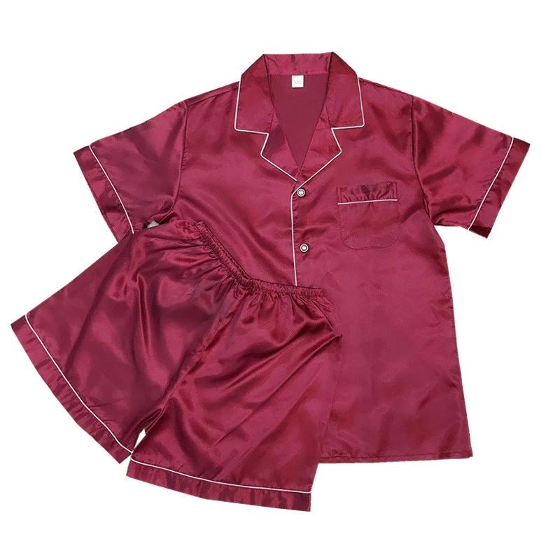 Suit Women Short Sleeve Shorts Pajamas Home Service by GJG Denim