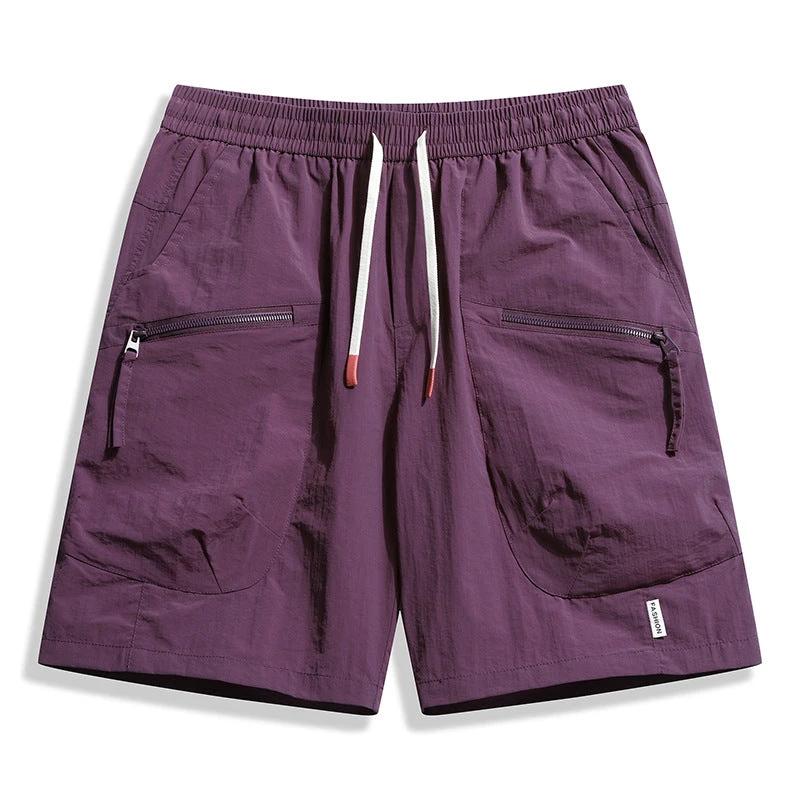 Large Pocket Men's Five-inch Shorts by GJG Denim
