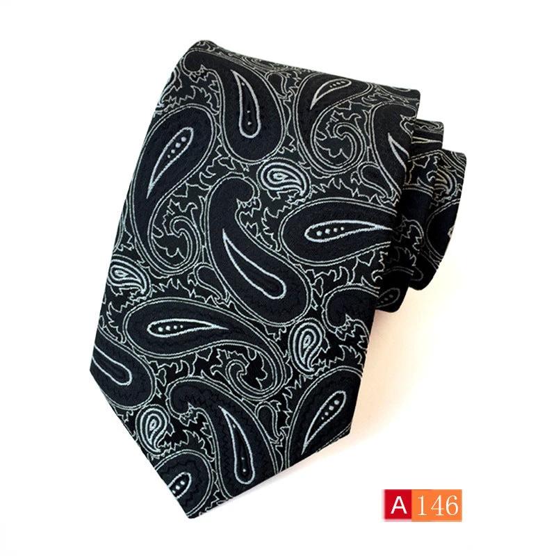 Men's Casual Formal Wear Polyester Jacquard Tie by GJG Denim