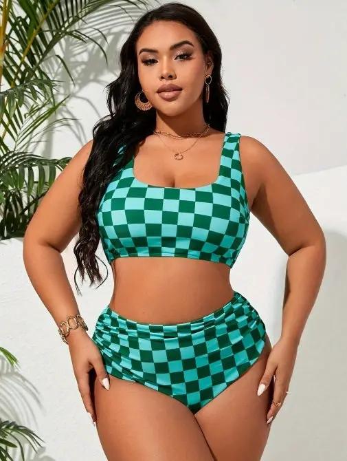 Women's 2-piece Casual Swimsuit by GJG Denim