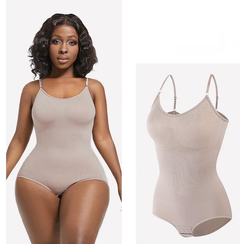 Body Shaping Women's Belly Shaping Jumpsuit Plus Size by GJG Denim