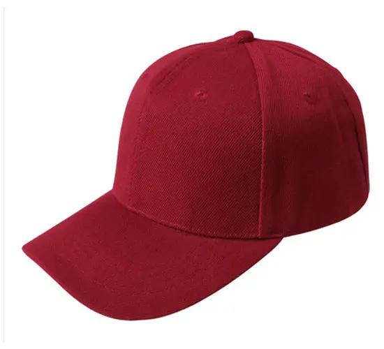 Solid Color Baseball Cap For Men by GJG Denim