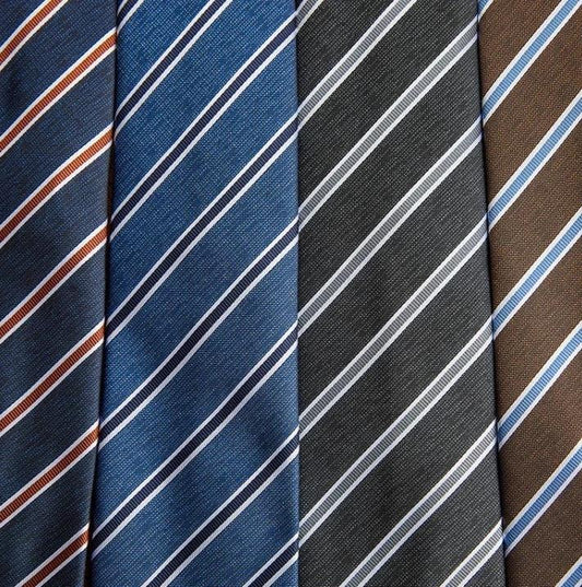 Business Formal Wear Striped Tie Host Commuter Arrow All-match Suit Shirt Accessories by GJG Denim
