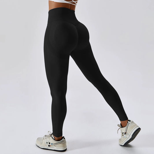 Fitness Pants Abdominal-shaping High Waist Yoga Pants Women by GJG Denim