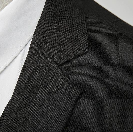 Men's Business Casual Slim Fit Three-piece Suit by GJG Denim