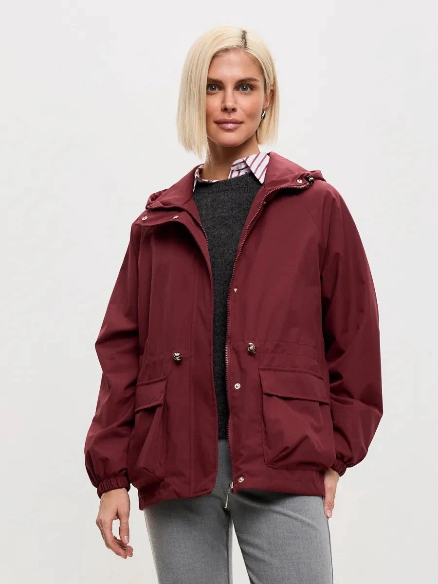 Casual Fashion Women's Shell Jacket Long Sleeve by GJG Denim