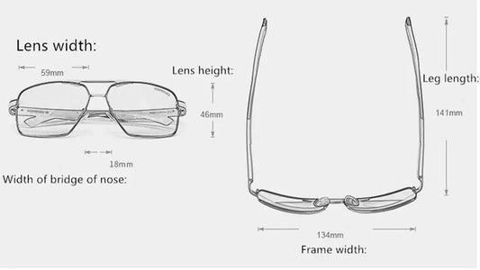Polarized Sunglasses For Men by GJG Denim