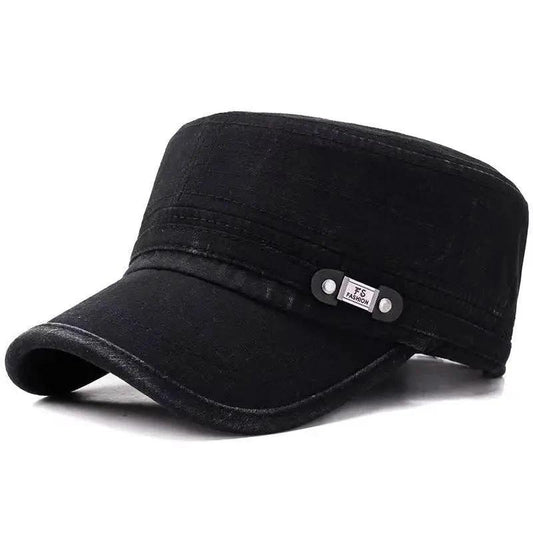 Men's Distressed Adjustable Hat by GJG Denim