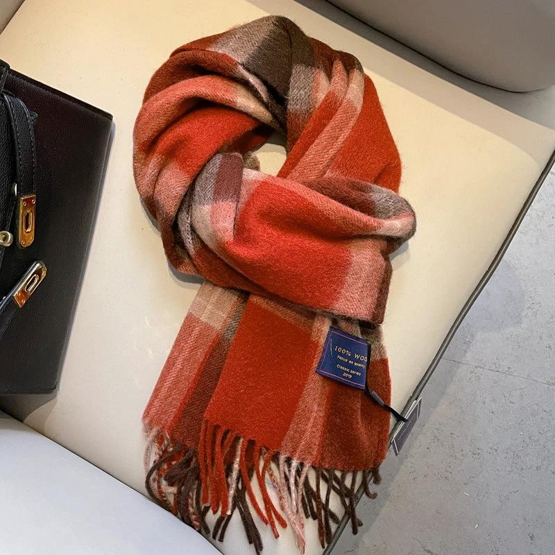 Men's Wool Scarf Winter by GJG Denim