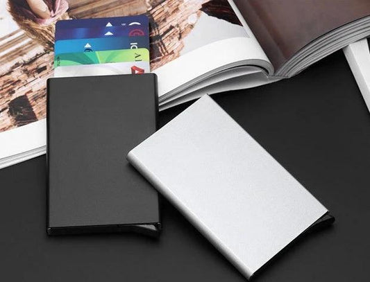 Pop-Up Card Holder For Men by GJG Denim