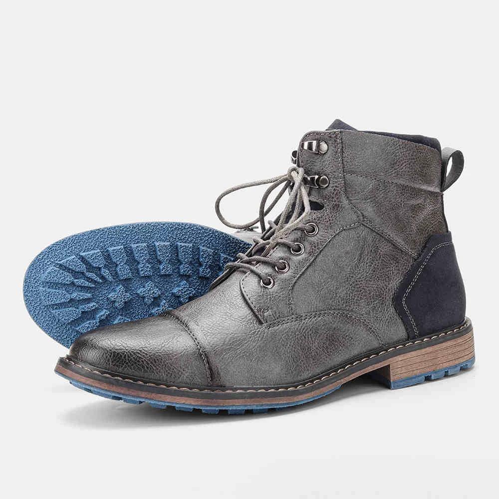 Men's Fashion Leather Boots by GJG Denim