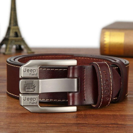 Men's Leather Belt by GJG Denim