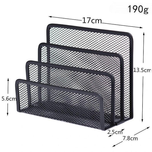 Desk-Organizer Office Mesh Metal 1pcs by GJG Denim
