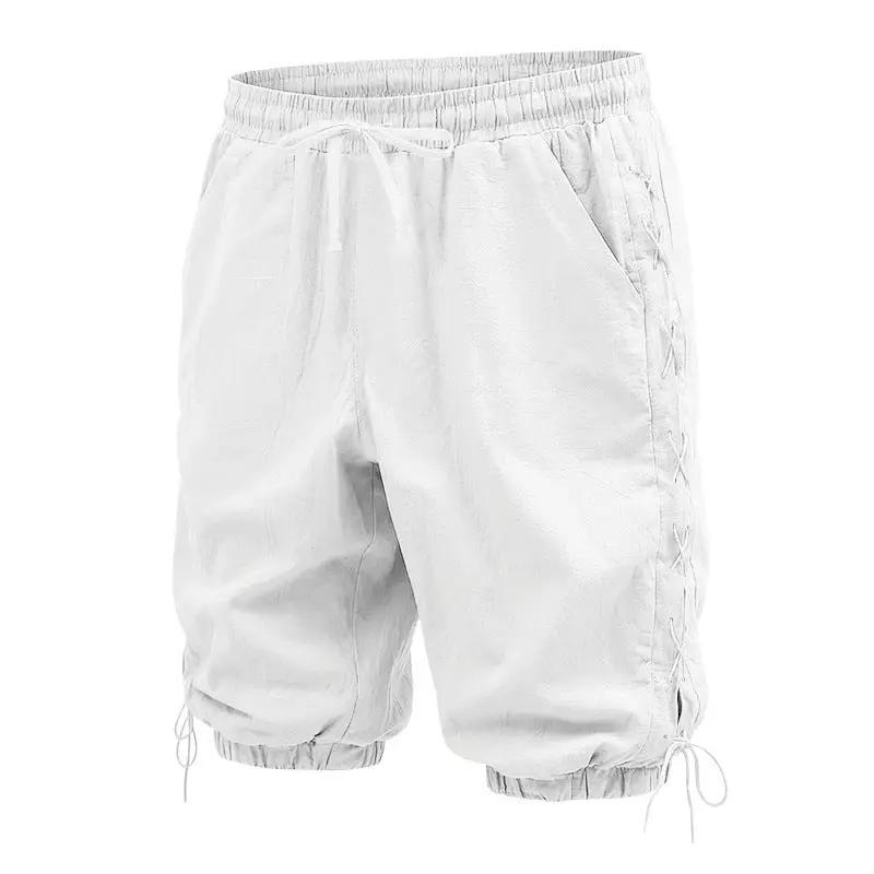 Men's Loose Casual Drawstring Shorts by GJG Denim