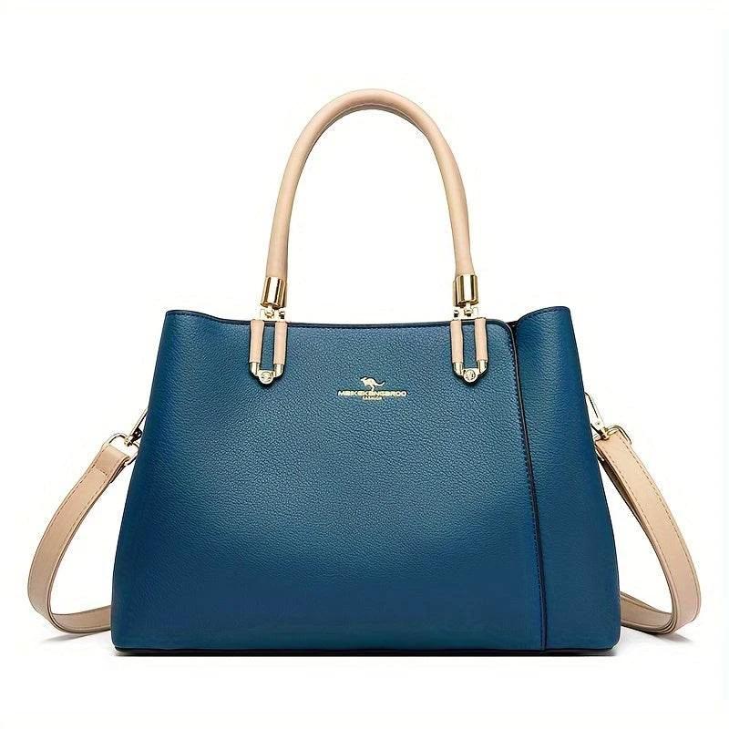 Impeccable Ladies Genuine Leather Handbag - Spacious, Stylish & Versatile - Perfect Commuter Bag with Adjustable Crossbody Strap for Everyday Glamour by Zara-Craft