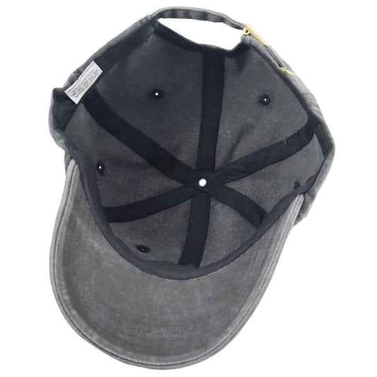 Men's "World's Best Dad" Adjustable Embroidered Baseball Cap by GJG Denim