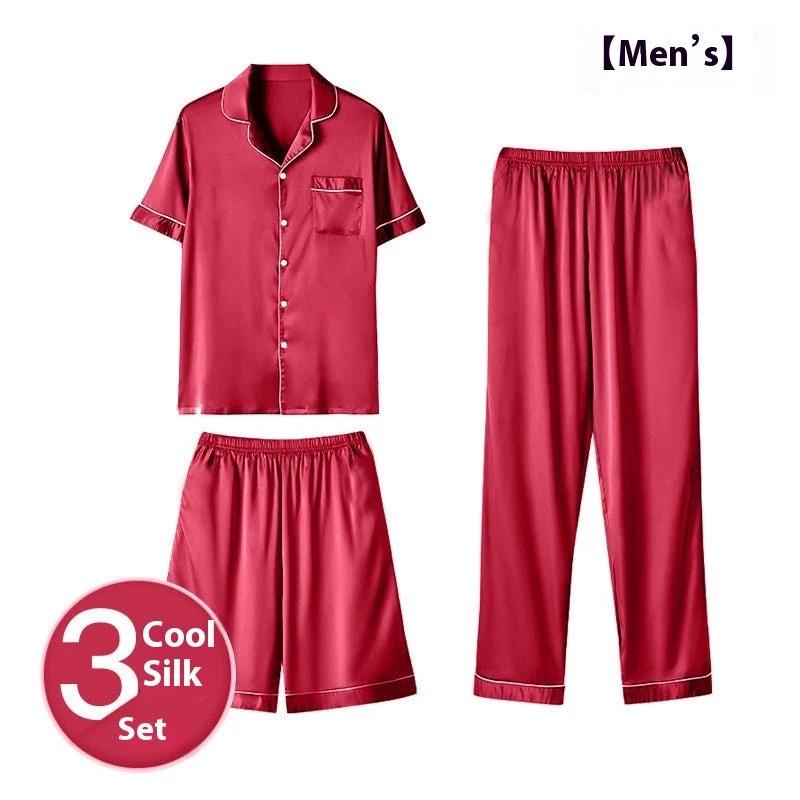 Men's Three-piece Pajamas Set by GJG Denim
