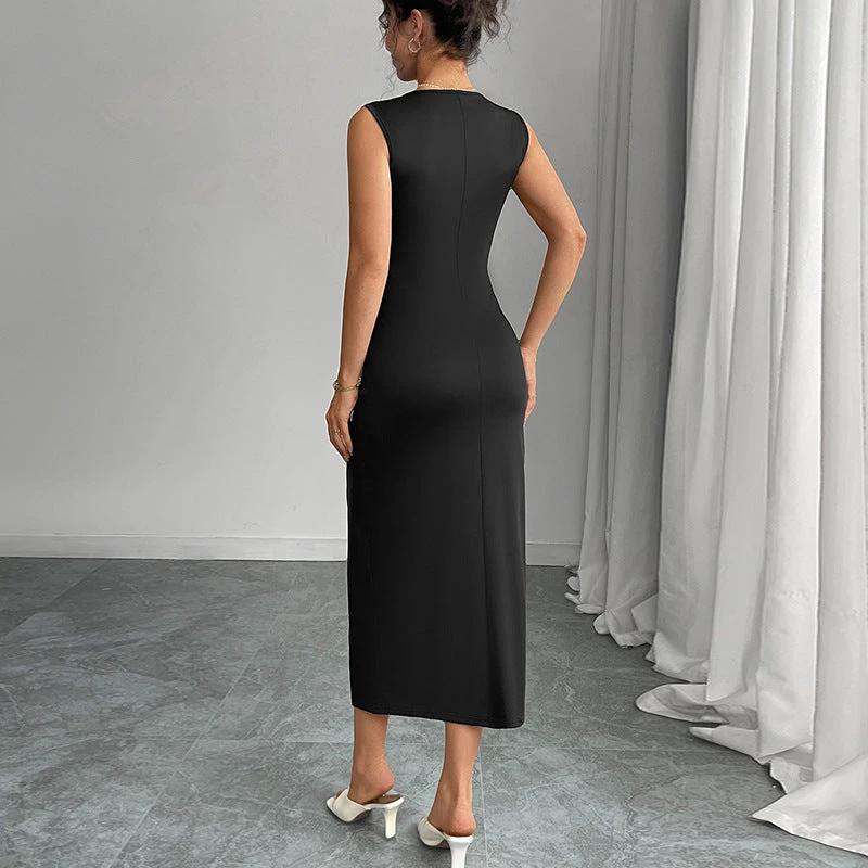Spring And Summer European And American Style Elegant Slim Fit Dress by GJG Denim