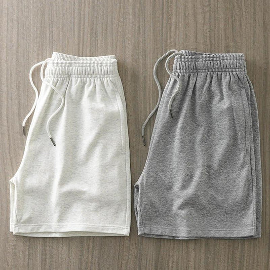 Men's Casual American-style All-match Loose Breathable Workout Shorts by GJG Denim