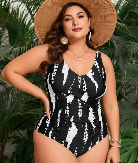 Women's One-piece Casual Swimsuit by GJG Denim