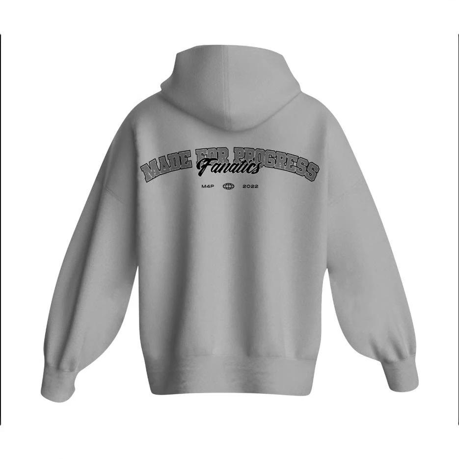 Men's Printed Long Sleeve Hoodie by GJG Denim
