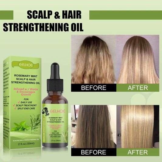 Rosemary Mint Hair Growth Fluid Scalp Massage by GJG Denim