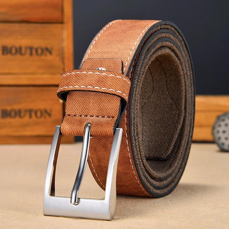 Men's Casual Canvas Belt by GJG Denim