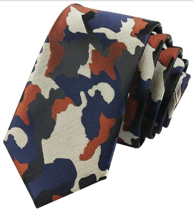 Men's Camouflage Tie by GJG Denim