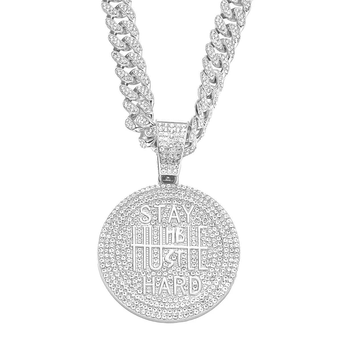"Stay Humble Hustle Hard" Men's Necklace by GJG Denim